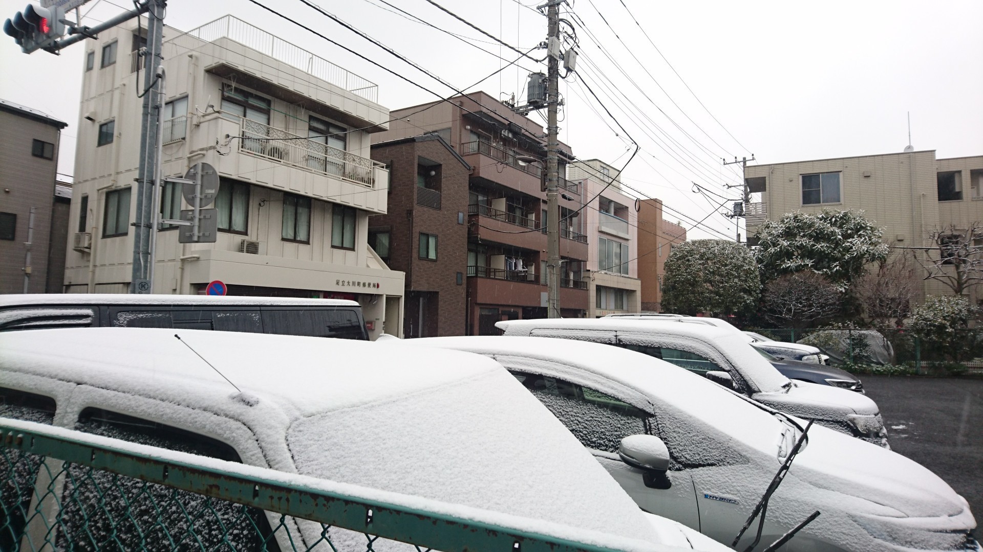 雪降るとは思わなかったな てつのゆる い目線での発見記